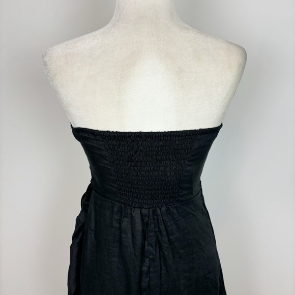 FAITHFULL THE BRAND x REVOLVE El Mar Midi Dress in Black Size 6 - Picture 6 of 12